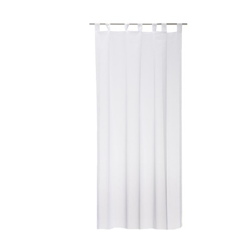 Voile dekoschal schlaufen uni - dekoschal,