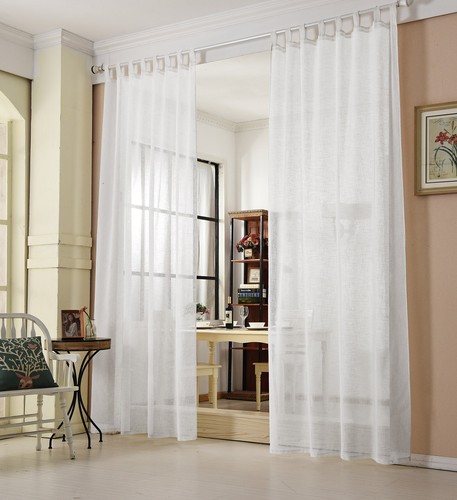 Gardine transparent leinen - gardine,