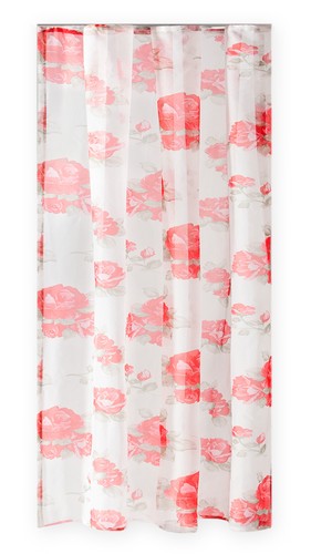 Voile dekoschal rose - voile,