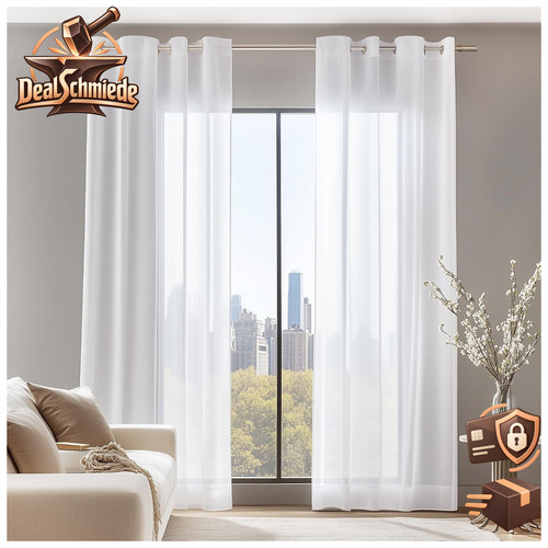 Voile vorhang transparent - voile,