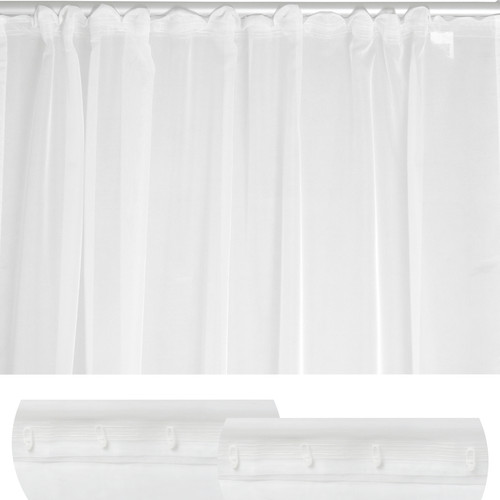 Voile dekoschal gardine - voile,