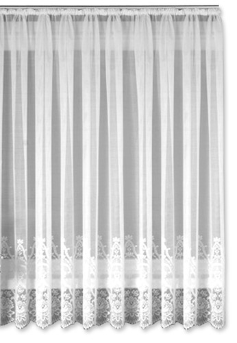 Voile dekoschal jacquard - voile,