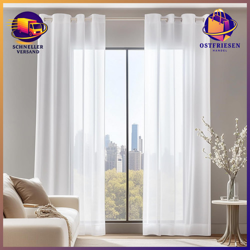 Voile vorhang transparent - voile,