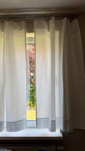 Gardinenschal weiß - gardinenschal,